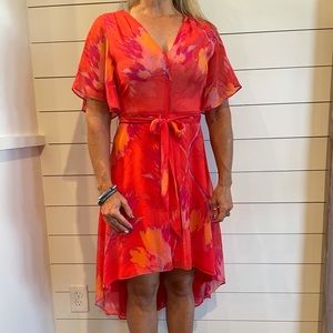 Halston cute flowy dress - wore once to church